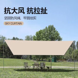 MAKI zaza户外帐篷全自动儿童露营野营帐篷全套装备防蚊虫便携式 六角天幕【银胶防晒】