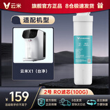 云米（VIOMI） 台式净水器 净饮一体机 X1滤芯 复合滤芯 RO反渗透滤芯 后置活性炭滤芯 2号RO膜（100G）