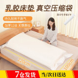 东之天地 乳胶床垫压缩袋特大收纳袋防尘袋超大被子大型毛绒玩具真空打包 220*100cm床垫压缩袋*1+手泵*1