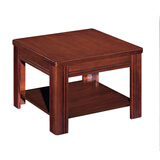 米悦办公室沙发茶几组合简约商务经典办公接待沙发真皮办公沙发三人位 方茶几