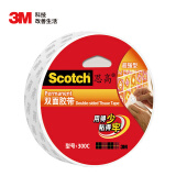 3M 思高 胶带 双面棉纸胶带(超强型) 办公用品 300C-18  18mm*9.5m