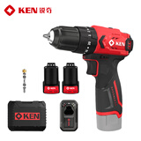 锐奇（KEN）12V冲击钻Q12XT-2无刷锂电钻多功能手电钻家用螺丝刀起子机工具