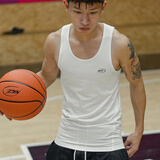 NICEID PRO运动速干紧身背心男美式篮球训练宽松透气收腹健身衣田径跑步 白色【吸汗速干】 L