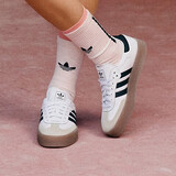 阿迪达斯adidas三叶草 SAMBAE女鞋 板鞋德训鞋 JI1349 37码
