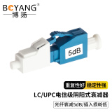 博扬(BOYANG) BY-SJ505U1 电信级光纤衰减器 LC/UPC阴阳式5dB 公母对接式转换适配器