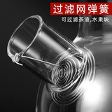派品龙（PAIPINLONG）茶壶过滤网弹簧玻璃内置茶网金属不锈钢过滤配件代替内胆