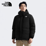 The North Face北面羽绒服男户外保暖700蓬鹅绒厚款羽绒外套81SF JK3/黑色 XXL