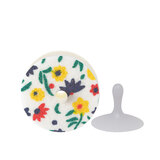 MARNA 日本进口POCO清洁海绵擦洗碗厨房抹布百洁布洁净去油污刷碗清洁 花色(有吸盘)K032