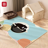 富居防水地垫宠物防尿狗狗窝围栏猫咪餐垫子防滑狗笼垫免打理60*90㎝