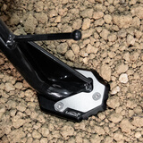 LOBOO萝卜摩托边撑适用于本田nss佛沙forza350改装加大加宽脚撑铝合金 国产版本佛沙350加大脚撑