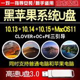 黑苹果系统U盘 普通PC台式笔记本电脑安装Macos11 10.15 bigsur单双系统 10.13+14+15+16+PE+教程