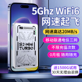 开诺随身wifi免插卡移动无线wifi6便捷式上网卡4g路由器热点三网通用流量2024款车载长续航学生宿舍 【新款5Ghz+WIFI6】网速达8-20MB/s