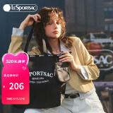 Lesportsac520情人节礼物乐播诗通勤出行包包女包手提包大容量女包托特包 黑色