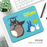 冰雷 鼠标垫 可爱女生卡通动漫加厚个性鼠标垫 创意鼠标垫 笔记本台式电脑办公游戏鼠标垫 龙猫(260*210*3MM)