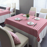 古莎（GUSHA） 一次性桌布防水防油免洗印花非塑料长方形圆桌子餐布台布 10张1.2*1.8英伦格子