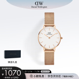 丹尼尔惠灵顿（DanielWellington）DW手表女 简约欧美表钢带石英女士手表生日礼物送女友DW00100219