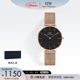 丹尼尔惠灵顿（DanielWellington）DW流金表女士金属表带32mm欧美简约时尚腕表生日礼物DW00100161