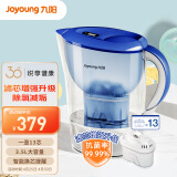 九阳 Joyoung 过滤净水器 家用滤水壶 净水壶  3.5L(蓝色）四重过滤 智能换芯提醒一壶13芯  JYW-B05E