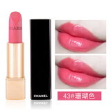 香奈儿（Chanel） 口红丝绒炫亮魅力哑光持久唇膏七夕情人节礼物送女友老婆礼盒装 43#珊瑚色