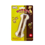 宜特（EETOYS）狗狗玩具仿真造型磨牙能吃狗狗零食洁齿释放压力防拆家宠物玩具 【恒牙护理】中号弯骨