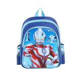 龙杰伦儿童书包幼儿园男孩儿书包宝宝3-5-6岁卡通可爱轻便奥特曼双肩背 星球蓝色佐菲奥特曼
