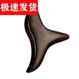 伊冉香约三角雀脚底经络按摩棒足底穴位点穴棒刮痧器绿檀木实木质足部按摩 紫檀木三角雀送穴位图+10ml精油+收纳袋