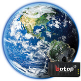 botop儿童成人集装箱拼图160片迷你装饰摆件生日圣诞礼物减压玩具益智 地球160片圆形 160片