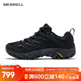 迈乐（Merrell）运动户外鞋靴男女款MOAB 3 SYN GTX防水徒步鞋耐磨防滑减震登山鞋 J500239黑色 男款 41