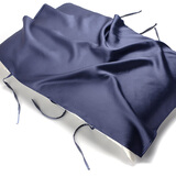 桑宋重磅真丝枕巾丝绸枕头巾100%桑蚕丝美容护肤透气抗菌单人6根绑带