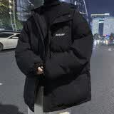 京识棉服衣外套男ins冬季潮牌宽松加绒加厚青少年学生工装棉服韩版羽 MY8803黑色 XL