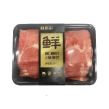鲜京采  牛肉原切上脑薄切500g 进口生鲜 烤肉片 火锅食材