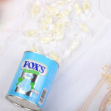 印尼进口FOX'S霍士水晶糖透明糖混合水果味儿童水果汁硬糖零食罐装 薄荷水果味180g