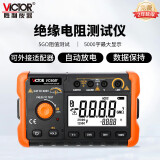 胜利仪器（VICTOR）兆欧表 绝缘表 绝缘电阻测试仪 250V/500V/1000V 数字摇表 VC60B+