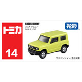 多美卡TOMY合金小汽车模型儿童玩具14号铃木吉姆尼越野新年礼物799245
