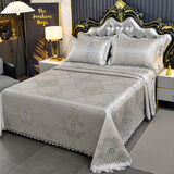 怪怪猫凉席冰丝席三件套可水洗1.8米夏凉席双人空调席单人床单1.5m席子 富瑞格 230*250cm三件套（适合1.5米床）