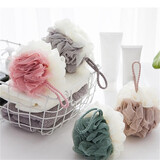 倩挥加大加厚儿童沐浴球浴花搓澡搓背起泡洗澡神器成人搓澡浴球 1个装（颜色随机)