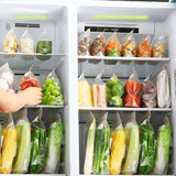 SP SAUCE日本保鲜袋食品家用密封食品袋拉链式自封袋冰箱食物收纳密封袋 大号（325mmx265mm）单盒装 特厚组合装一件