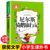 尼尔斯骑鹅旅行记 彩图注音版 一二三年级课外阅读书必读世界经典文学少儿名著儿童文学童话故事书