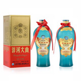 洋河大曲 老天蓝 浓香型白酒 55度 500mL 2瓶