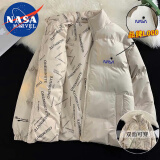 NASA MARVEL棉衣男棉服冬季外套百搭加厚保暖面包服双面穿情侣装休闲棉袄子