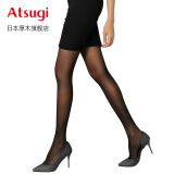 厚木Atsugi透明包芯丝超薄黑丝连裤袜丝袜女袜AM1603 480黑色 M-L（身高150-165）