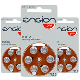 德国进口西门子 峰力 瑞声达助听器专用引擎电池 Engion e312/PR41 60粒/盒