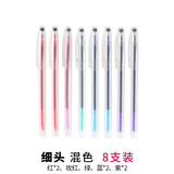 潘兰德 十字绣塑料布绣布胶布白色双线双股18CT卡套布卡包布双格子布网格 十字绣水溶笔【细头混色8支】