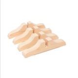 欧美人 屏风实木底座1个   底座的数量需比屏风数量多一个 1个原木色固定底座 默认