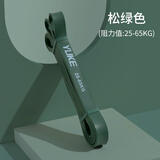 羽克（Yuke）弹力带健身运动男女弹力绳阻力带拉伸力量训练引体向上助力带 【松绿三个装】阻力约25-65kg