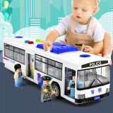 采石儿童警车玩具男孩公交巴士救护车大号汽车模型宝宝2岁3男童警车