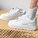 耐克（NIKE）女鞋2025新款夏季AIR FORCE1空军一号白休闲鞋运动鞋低帮板鞋大童 AIR FORCE 1 /纯白空军 36