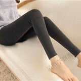 岚斯苧莫代尔打底裤女外穿薄款九分2024韩版好看秋裤女内穿紧身高腰 深灰色 均码