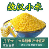 稼禾祥新小米内蒙古赤峰敖汉黄金苗新小米农家食用黄小米粥月子米 小米 500g*3袋(真空装)
