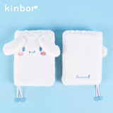 kinborX三丽鸥联名款 软萌毛绒系列A6手账本80g书写纸冬季限定记事本文具笔记本玉桂狗DT51059伴手礼
